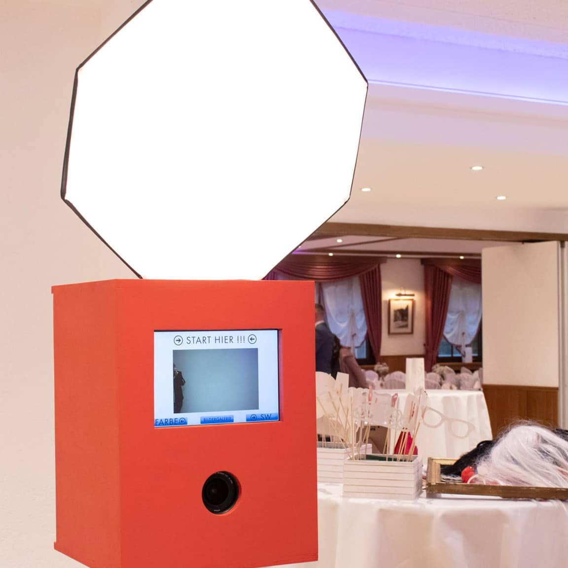 Fotobox mieten für Hochzeit und Geburtstag in Herford, Bielefeld und Umgebung