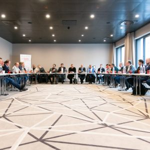 Konferenz, Tagung und Vorstandssitzung der Dachdecker Innung Westfalen